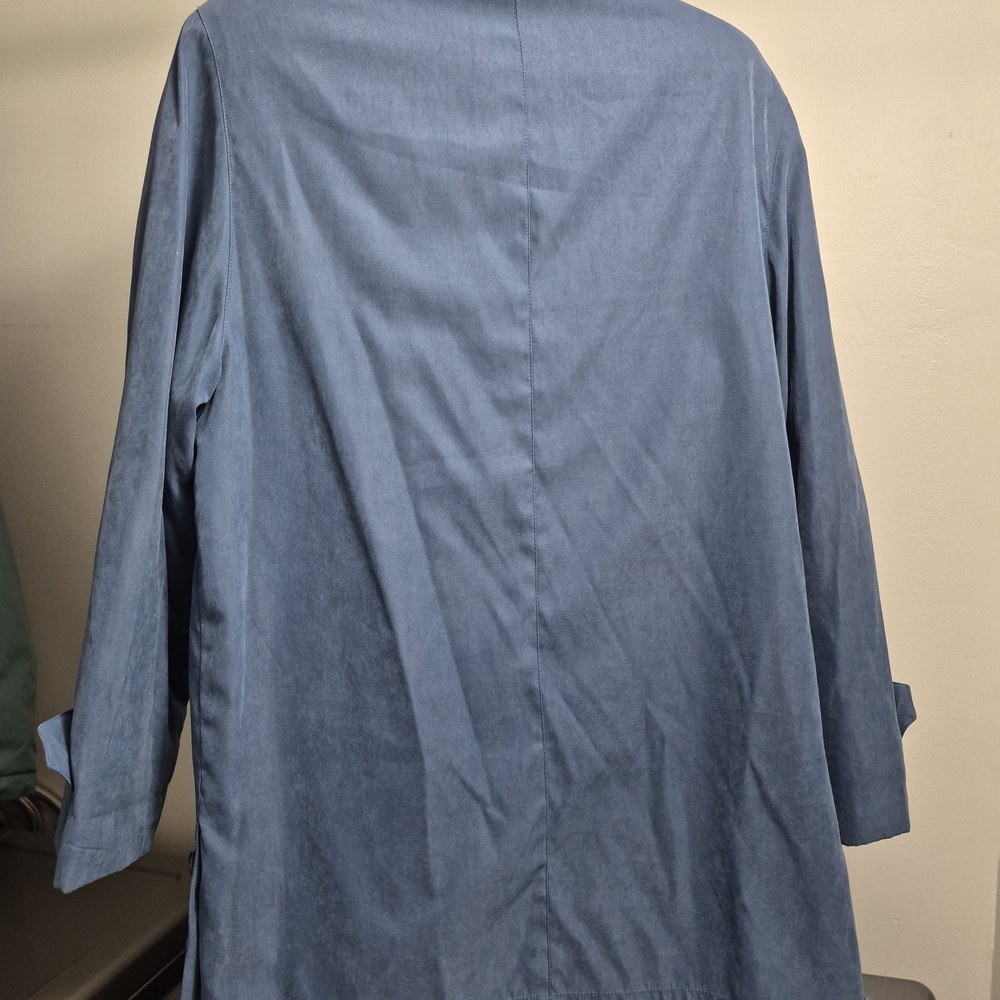 Elegant Blue Coat for Women - Picture 8 of 13